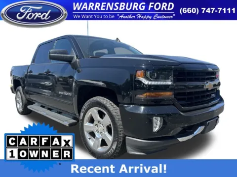 Black 2017 Chevrolet Silverado 1500 LT for sale in Warrensburg, MO