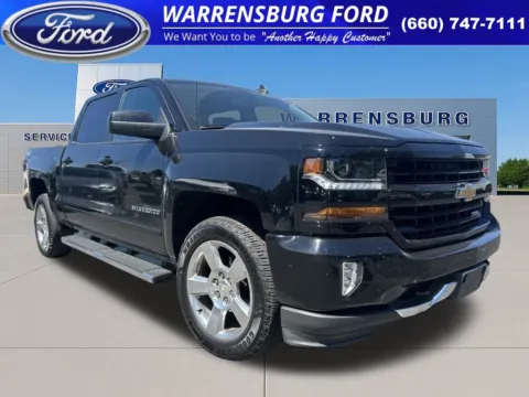 Black 2017 Chevrolet Silverado 1500 LT for sale in Warrensburg, MO