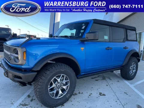 Another view of 2024 Ford Bronco Badlands for sale in Warrensburg, MO at Warrensburg Ford