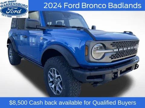 Blue 2024 Ford Bronco Badlands for sale in Warrensburg, MO