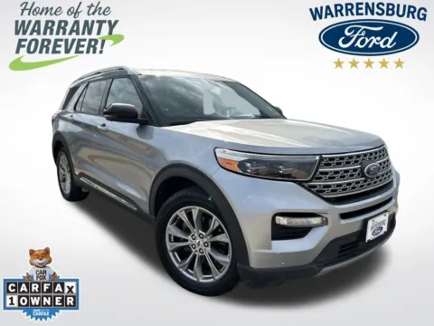 Silver 2022 Ford Explorer Limited for sale in Warrensburg, MO