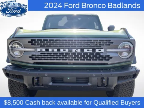 Photos of 2024 Ford Bronco Badlands for sale in Warrensburg, MO at Warrensburg Ford