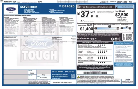 Gray 2025 Ford Maverick Lariat for sale in Warrensburg, MO