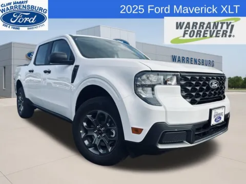 White 2025 Ford Maverick XLT for sale in Warrensburg, MO