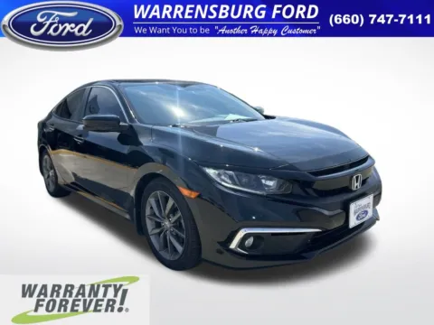 Black 2019 Honda Civic EX for sale in Warrensburg, MO
