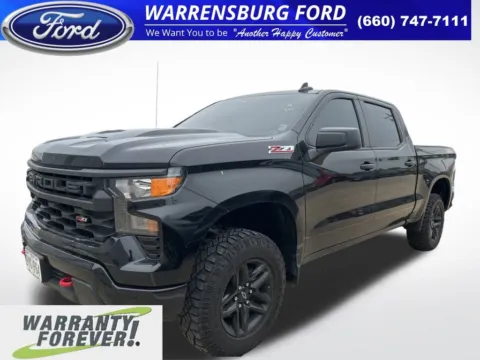 Black 2022 Chevrolet Silverado 1500 Custom Trail Boss for sale in Warrensburg, MO