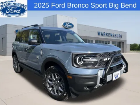 Gray 2025 Ford Bronco Sport Big Bend for sale in Warrensburg, MO