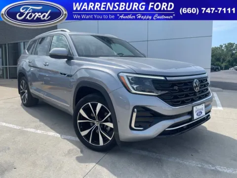 Silver 2024 Volkswagen Atlas 2.0T SEL Premium R-Line for sale in Warrensburg, MO