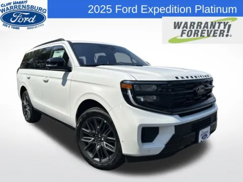 White 2025 Ford Expedition Platinum for sale in Warrensburg, MO
