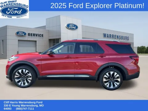 More photos of 2025 Ford Explorer Platinum at Warrensburg Ford, MO