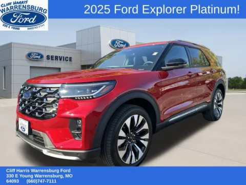 More photos of 2025 Ford Explorer Platinum at Warrensburg Ford, MO