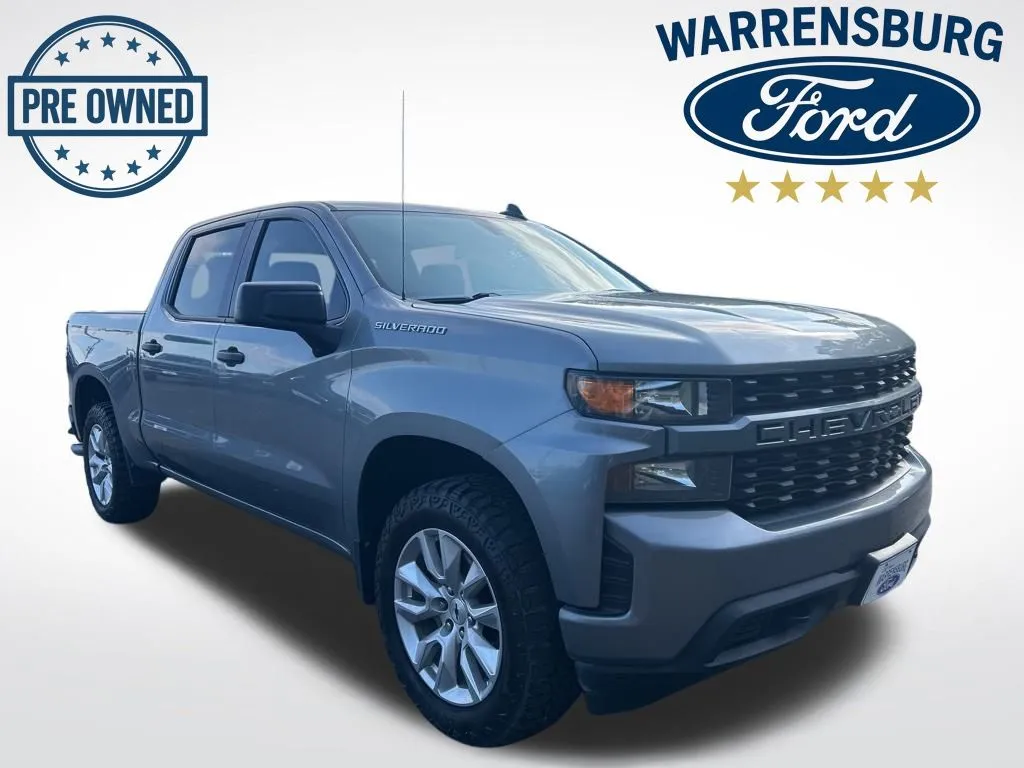 Gray 2020 Chevrolet Silverado 1500 Custom for sale in Warrensburg, MO