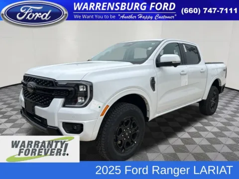 White 2025 Ford Ranger Lariat for sale in Warrensburg, MO