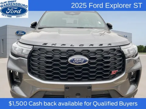 Photos of 2025 Ford Explorer ST for sale in Warrensburg, MO at Warrensburg Ford