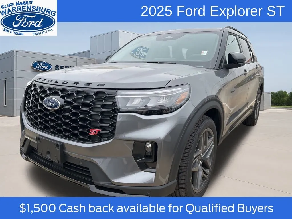Gray 2025 Ford Explorer ST for sale in Warrensburg, MO
