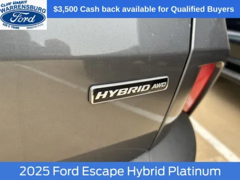 More photos of 2025 Ford Escape Hybrid Platinum at Warrensburg Ford, MO