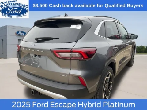Another view of 2025 Ford Escape Hybrid Platinum for sale in Warrensburg, MO at Warrensburg Ford