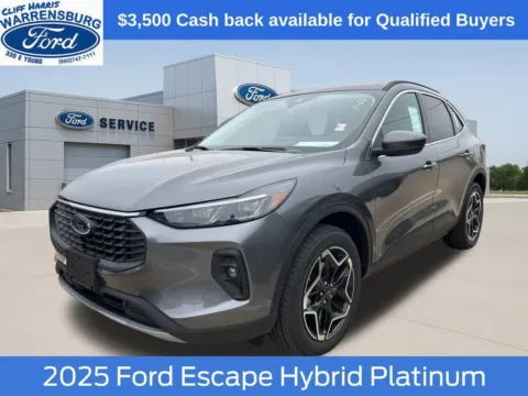 Gray 2025 Ford Escape Hybrid Platinum for sale in Warrensburg, MO