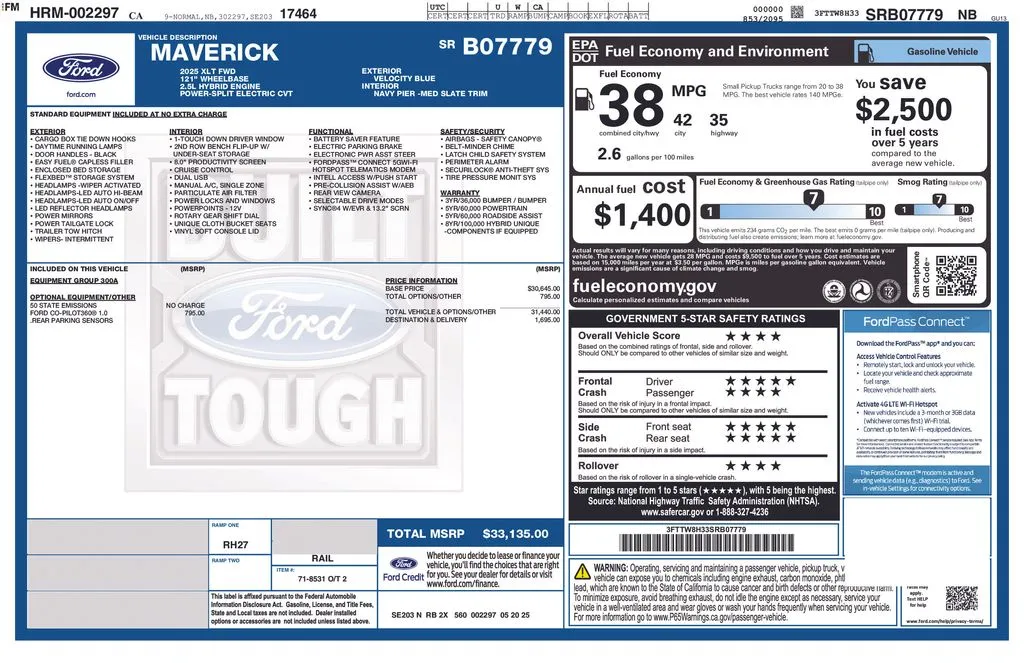 2025 Ford Maverick XLT for sale in Warrensburg, MO