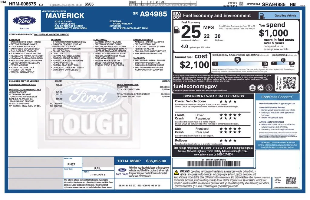 2025 Ford Maverick XLT for sale in Warrensburg, MO