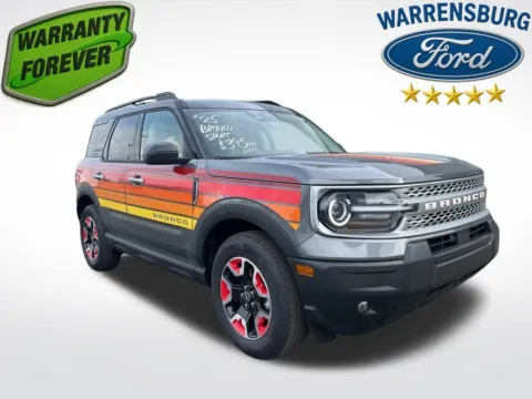 Gray 2025 Ford Bronco Sport Free Wheeling for sale in Warrensburg, MO