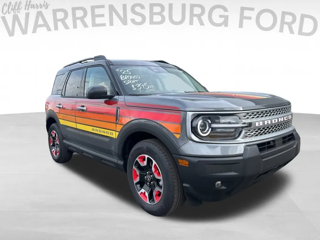 Gray 2025 Ford Bronco Sport Free Wheeling for sale in Warrensburg, MO
