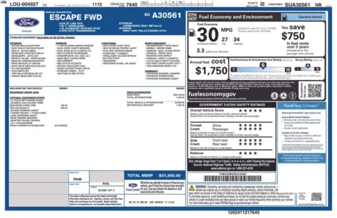 Photos of 2025 Ford Escape ST-Line for sale in Warrensburg, MO at Warrensburg Ford