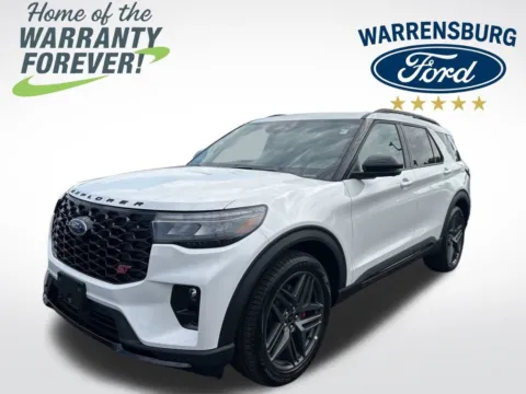 White 2025 Ford Explorer ST for sale in Warrensburg, MO