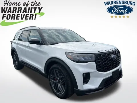 White 2025 Ford Explorer ST for sale in Warrensburg, MO