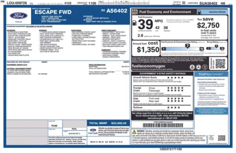 Photos of 2025 Ford Escape ST-Line for sale in Warrensburg, MO at Warrensburg Ford