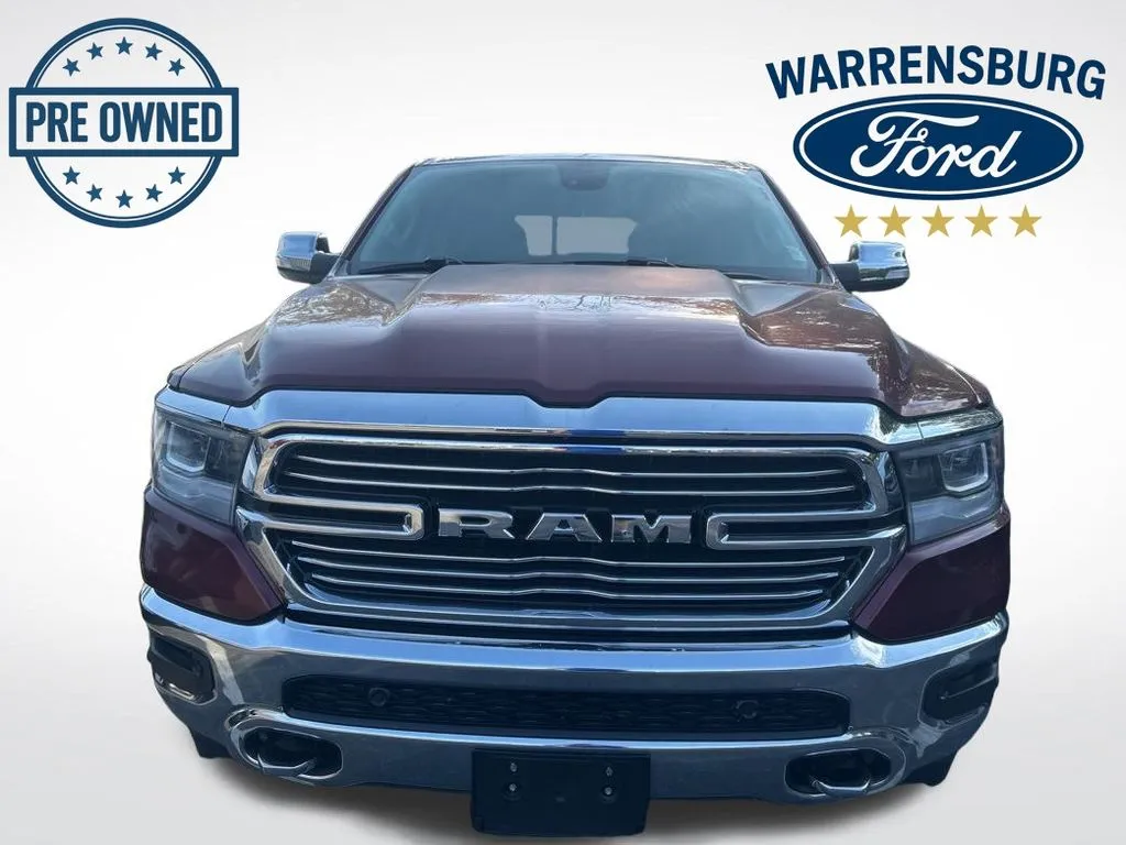 Used 2020 RAM Ram 1500 Pickup Laramie with VIN 1C6SRFJT8LN242723 for sale in Kansas City