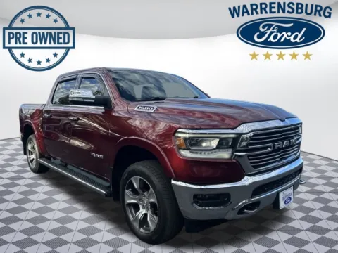 Red 2020 Ram 1500 Laramie for sale in Warrensburg, MO