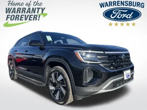 Black 2024 Volkswagen Atlas Cross Sport 2.0T SE w/Technology for sale in Warrensburg, MO