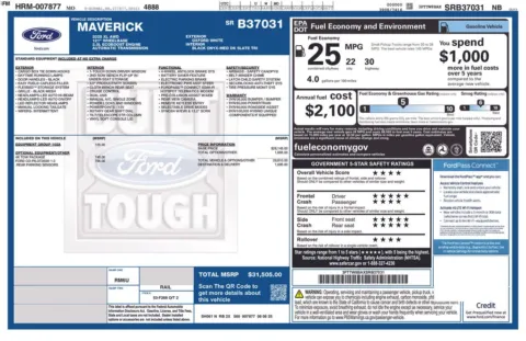 More photos of 2025 Ford Maverick XL at Warrensburg Ford, MO