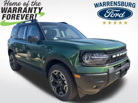 Green 2025 Ford Bronco Sport Outer Banks for sale in Warrensburg, MO