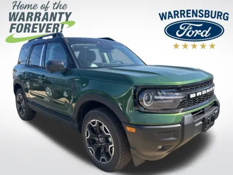 Green 2025 Ford Bronco Sport Outer Banks for sale in Warrensburg, MO