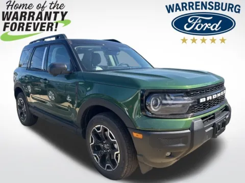 Green 2025 Ford Bronco Sport Outer Banks for sale in Warrensburg, MO