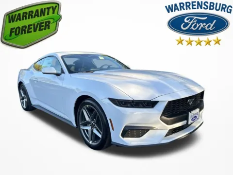 White 2025 Ford Mustang EcoBoost for sale in Warrensburg, MO