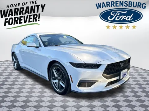 White 2025 Ford Mustang EcoBoost for sale in Warrensburg, MO
