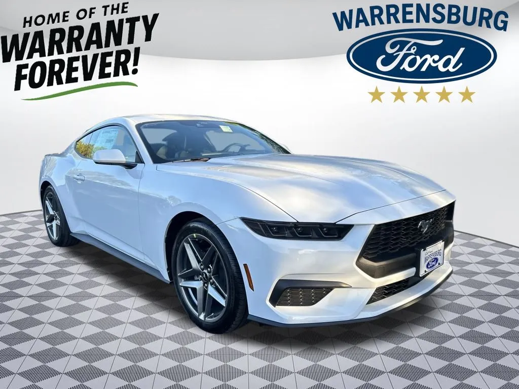 White 2025 Ford Mustang EcoBoost for sale in Warrensburg, MO