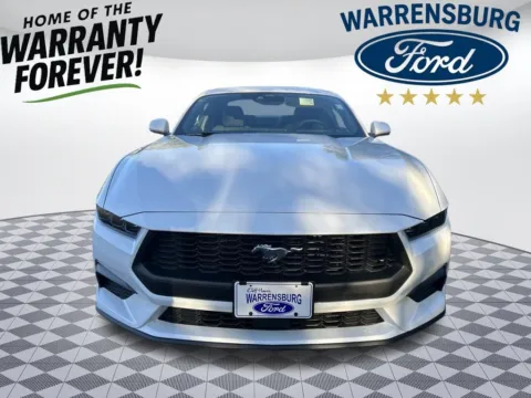 Photos of 2025 Ford Mustang EcoBoost for sale in Warrensburg, MO at Warrensburg Ford