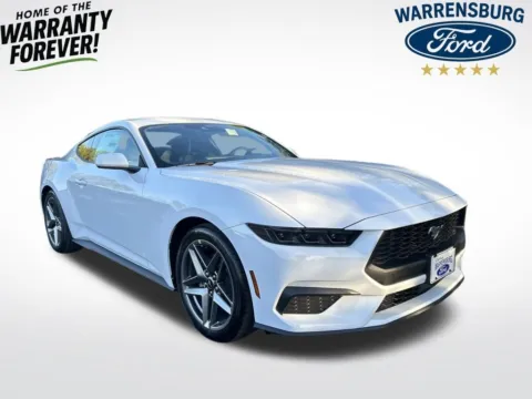 White 2025 Ford Mustang EcoBoost for sale in Warrensburg, MO