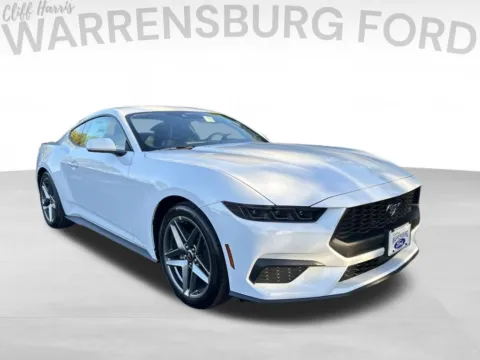 White 2025 Ford Mustang EcoBoost for sale in Warrensburg, MO