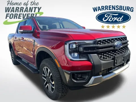 Red 2025 Ford Ranger Lariat for sale in Warrensburg, MO