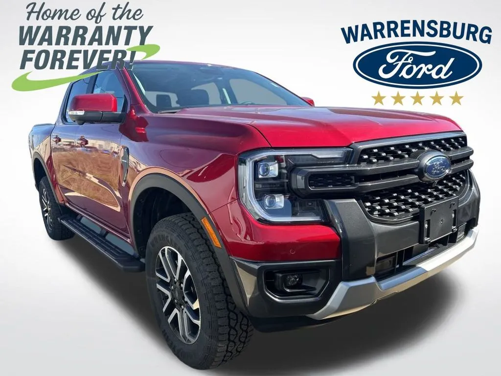 Red 2025 Ford Ranger Lariat for sale in Warrensburg, MO