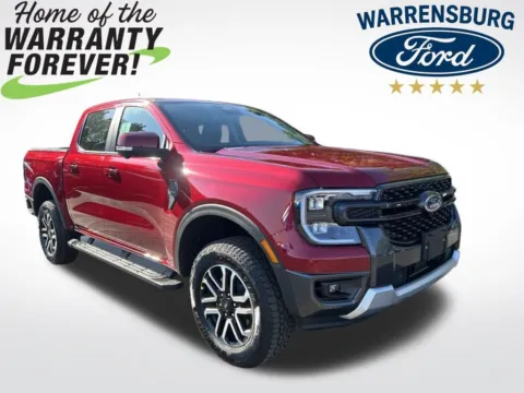 Red 2025 Ford Ranger Lariat for sale in Warrensburg, MO