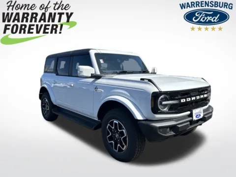 White 2025 Ford Bronco Outer Banks for sale in Warrensburg, MO