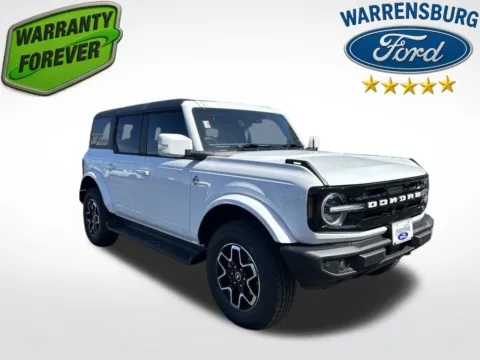White 2025 Ford Bronco Outer Banks for sale in Warrensburg, MO
