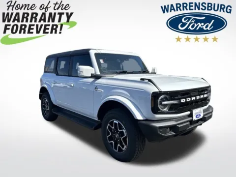 White 2025 Ford Bronco Outer Banks for sale in Warrensburg, MO