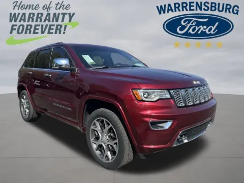 Red 2019 Jeep Grand Cherokee Overland for sale in Warrensburg, MO